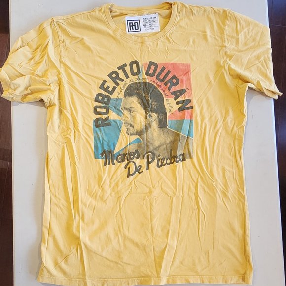 Roots of Fight Roberto Duran Manos De Piedra XXXL tshirt - Picture 1 of 3